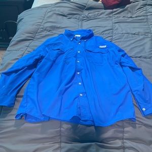 Columbia fishing shirt worn once